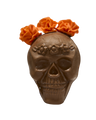 Calavera con flores